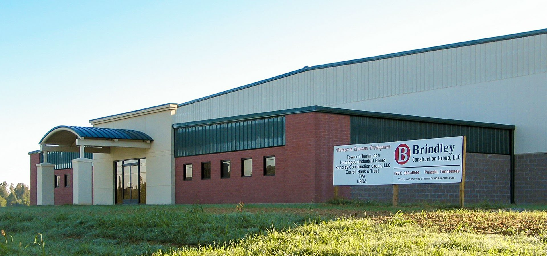 Carroll County Industrial Building | Huntingdon, Tennessee | Brindley Construction