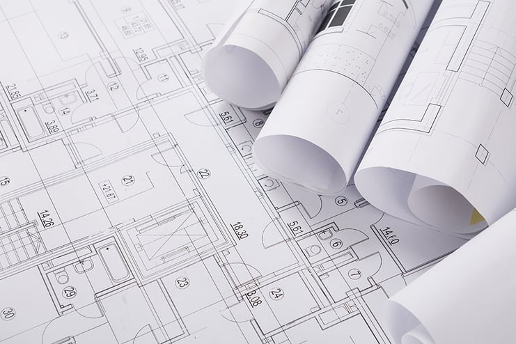 Architectural Blueprints | Brindley Construction | Pulaski, Tennesee