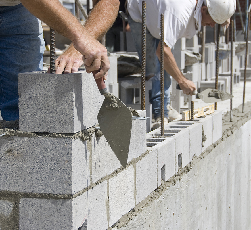 Construction block work | Brindley Construction | Pulaski, Tennessee